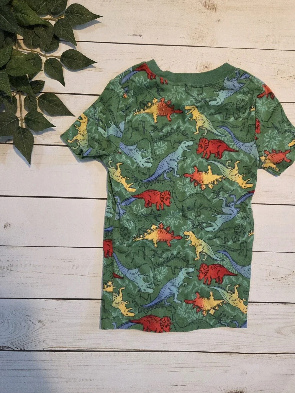 Boy's Dinosaur Pajamas, Size 5T, 3 Pairs